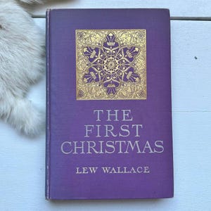 1902 The First Christmas Antique Book Christ book Christianity Jesus Bible home school rare church baptism Bible Study book gift ideas
