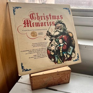 Vintage Christmas Memories Album: Double LP 1960s Vinyl Record