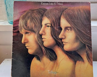 1972 Emerson Lake & Palmer "Trilogy" Vinyl Record: Progressive Rock Album
