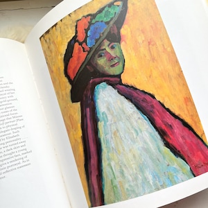 1988 Women Expressionists Shulamith Behr artist book Painting mid century abstract modern history coffee table art artist gift moms painter
