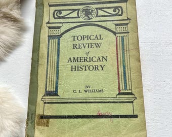1963 American History Textbook: C.L. Williams, US Colonies