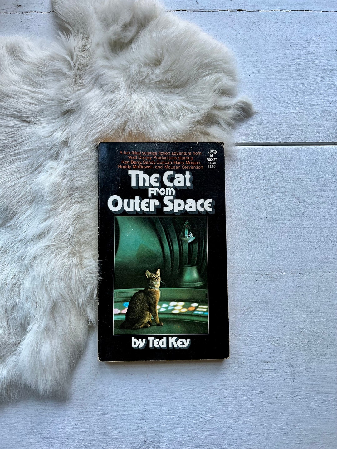 1978 the Cat From Outer Space Book Disney Movie Comedy Sci Fi Etsy