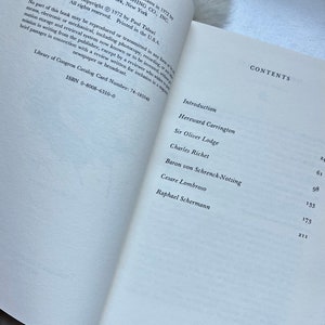 1973 Pioneers of the Unseen Book by Paul Tabori: Occult, ESP, Psychic Wonders afbeelding 5
