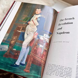 1960 History of Civilization Book Set: Vintage Textbook Decor