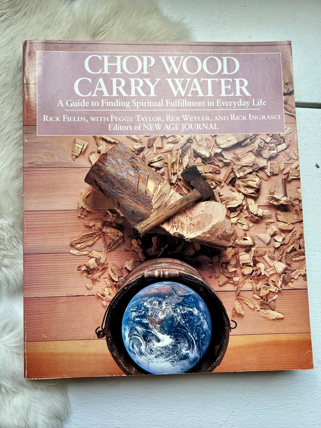 Chop Wood Carry Water Book: 1984 Vintage Spirituality Guide - Etsy