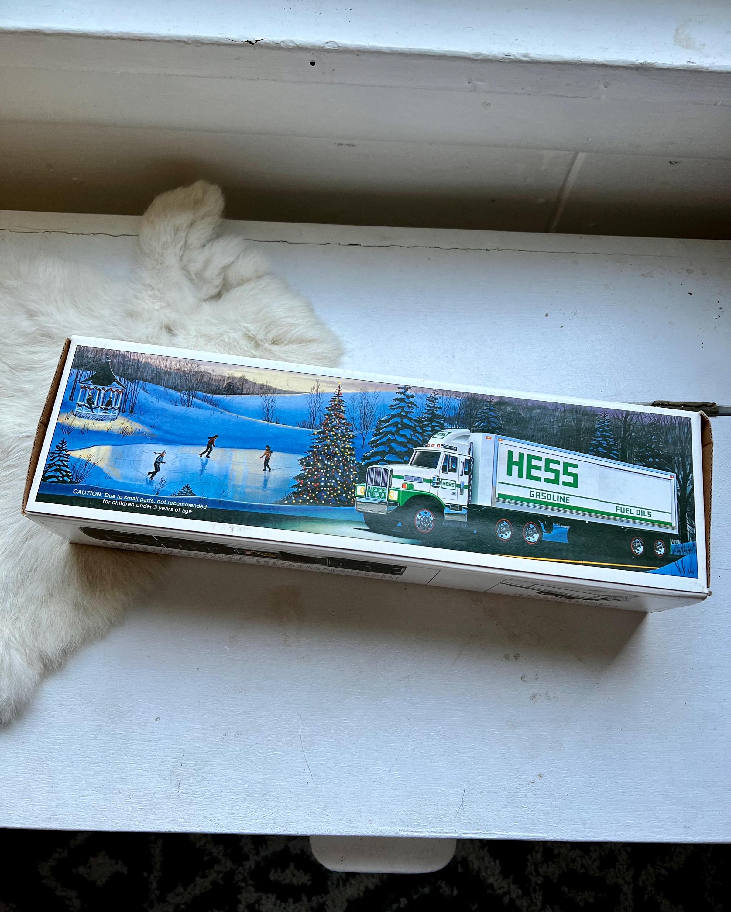 Vintage Hess Toy Truck Bank 1988 Rare Toys Childrens Boys Room Decor Retro Green White Hess Collectable NOS in Box Christmas Gift Boys Dads Etsy