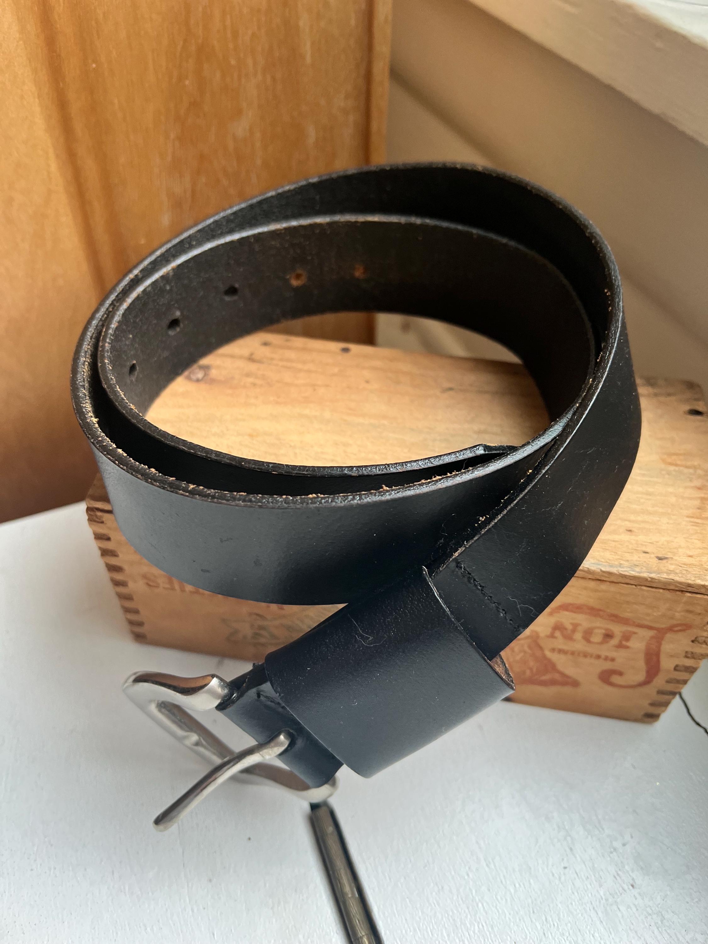 Vintage 80s That’s Me! Memphis Group Style Geometric Leather Belt size Medium Geometric 1980s Vintage Belts for sale | eBay main image 2