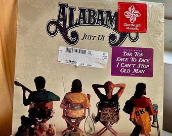 Alabama - Just Us Vinyl Record - 1987 Southern Rock Album