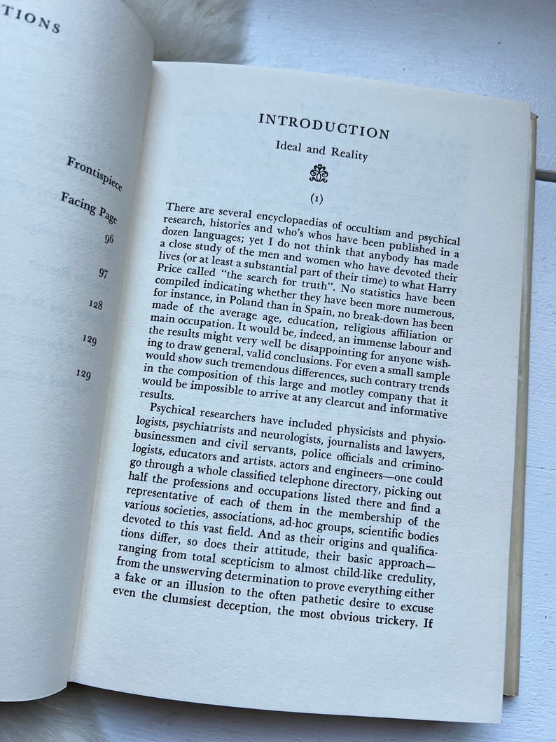 1973 Pioneers of the Unseen Book by Paul Tabori: Occult, ESP, Psychic Wonders afbeelding 10