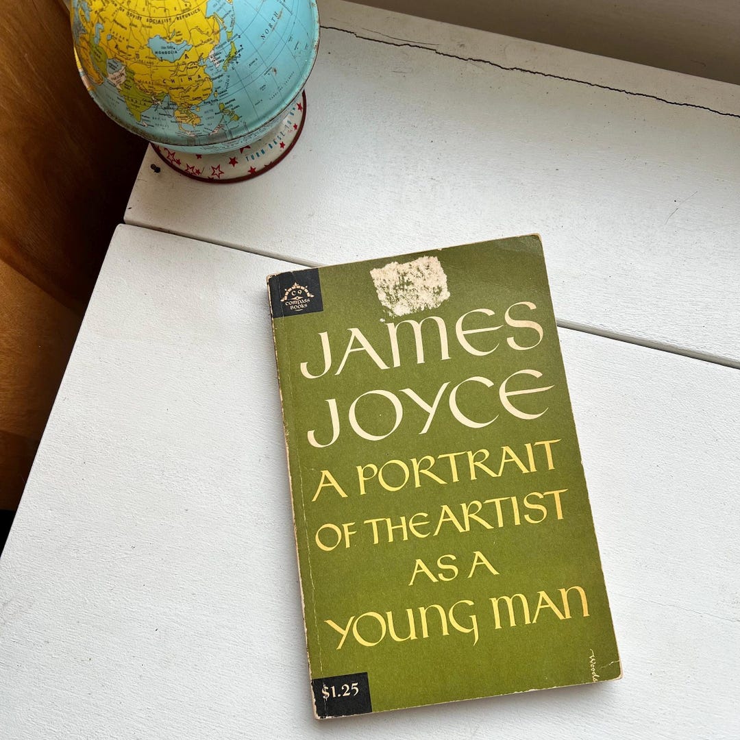 1962 James Joyce Portrait of an Artist Young Boy Book Vintage 1960s ...