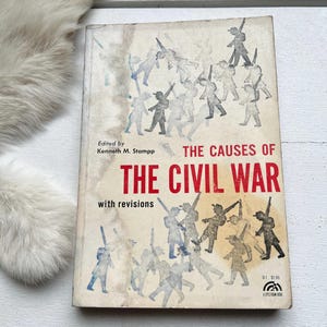 1965 The Causes of the civil war Kenneth Stampp American US USA America Abraham Lincoln book historical history gifts for dads Fathers