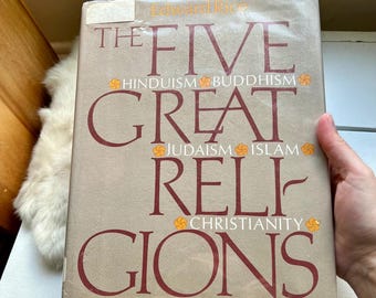 The Five Religions Book, 1973 Hardcover