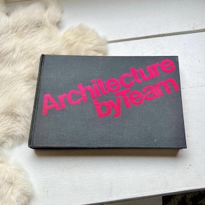 1971 Architecture by Team Caudill Scott Design architecture Art book 20th century rare books MCM mid century artist gift 1970s summer