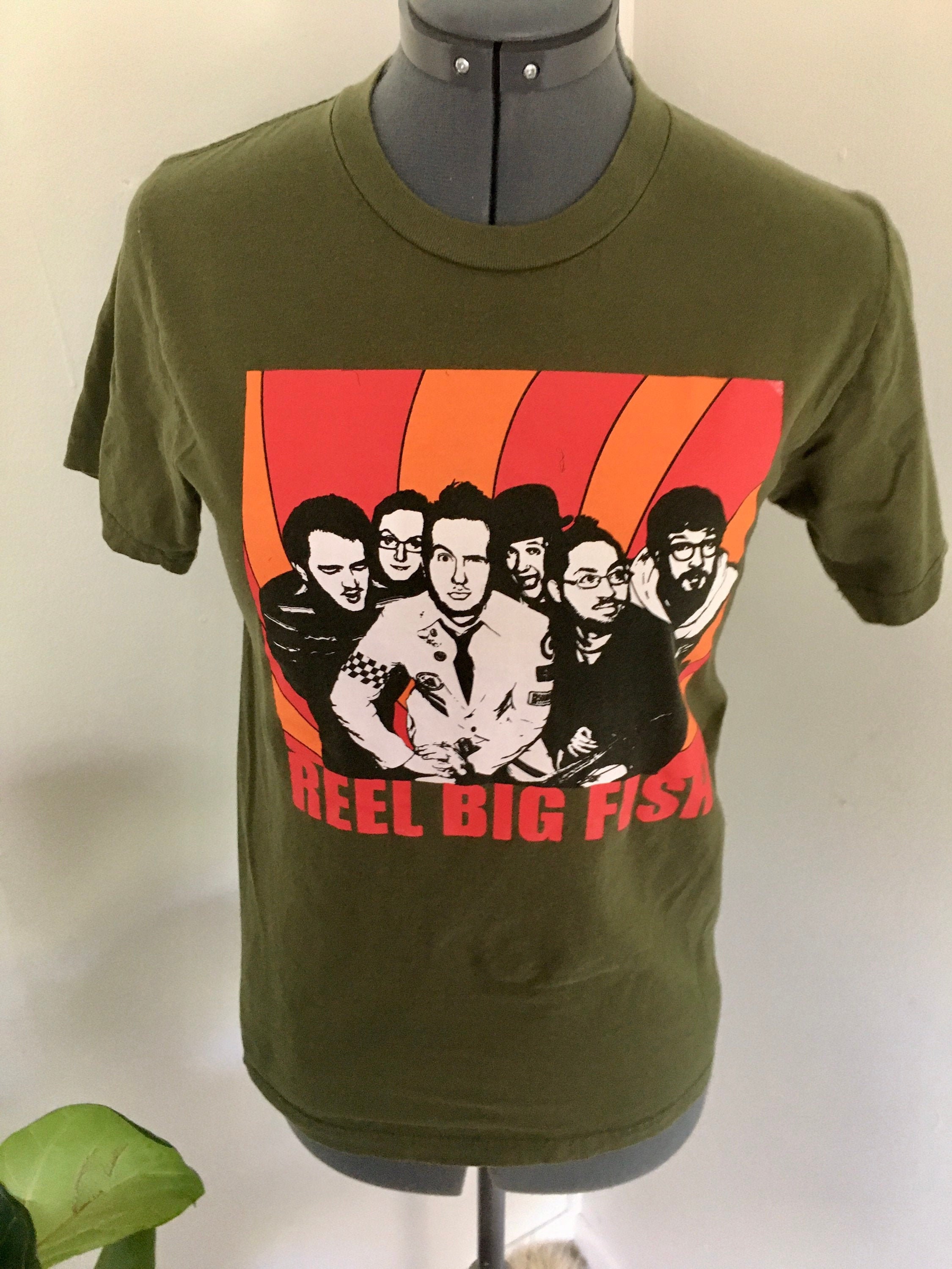 Vintage Reel Big Fish Shirt Concert Aka Punk Band Shirt Rock