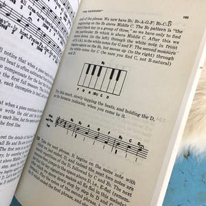 1950s Music Learn to Read Music sheet Howard Shanet piano music book orchestra Conducting library band music theory vintage home decor gift