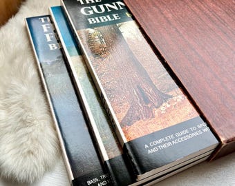 Vintage Outdoorsman Book Set: Fisherman, Camper, Gunner - 1960s