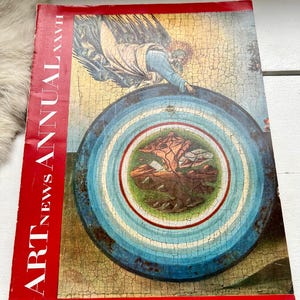1957 Art New Annual Modern Prints Drawings art book modern art renaissance history museum 1800s 1900s artist gift for painters vintage decor