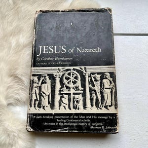 1960 Jesus of Nazareth book Bornkamm history New Testament Christian 1960s Christianity Bible home school church Bible Christ gift ideas