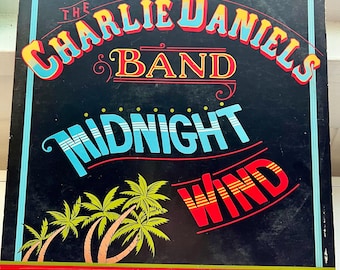 1977 Charlie Daniels Band Midnight Wind Vinyl Record: Classic Southern Rock