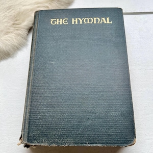 1942 Hymnal Presbyterian Hymns Songs Church Jesus Christ Religious song book vintage home school teaching sheet music rare vintage gifts
