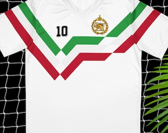 IRAN 1990 Football Jersey Recycled Unisex – White