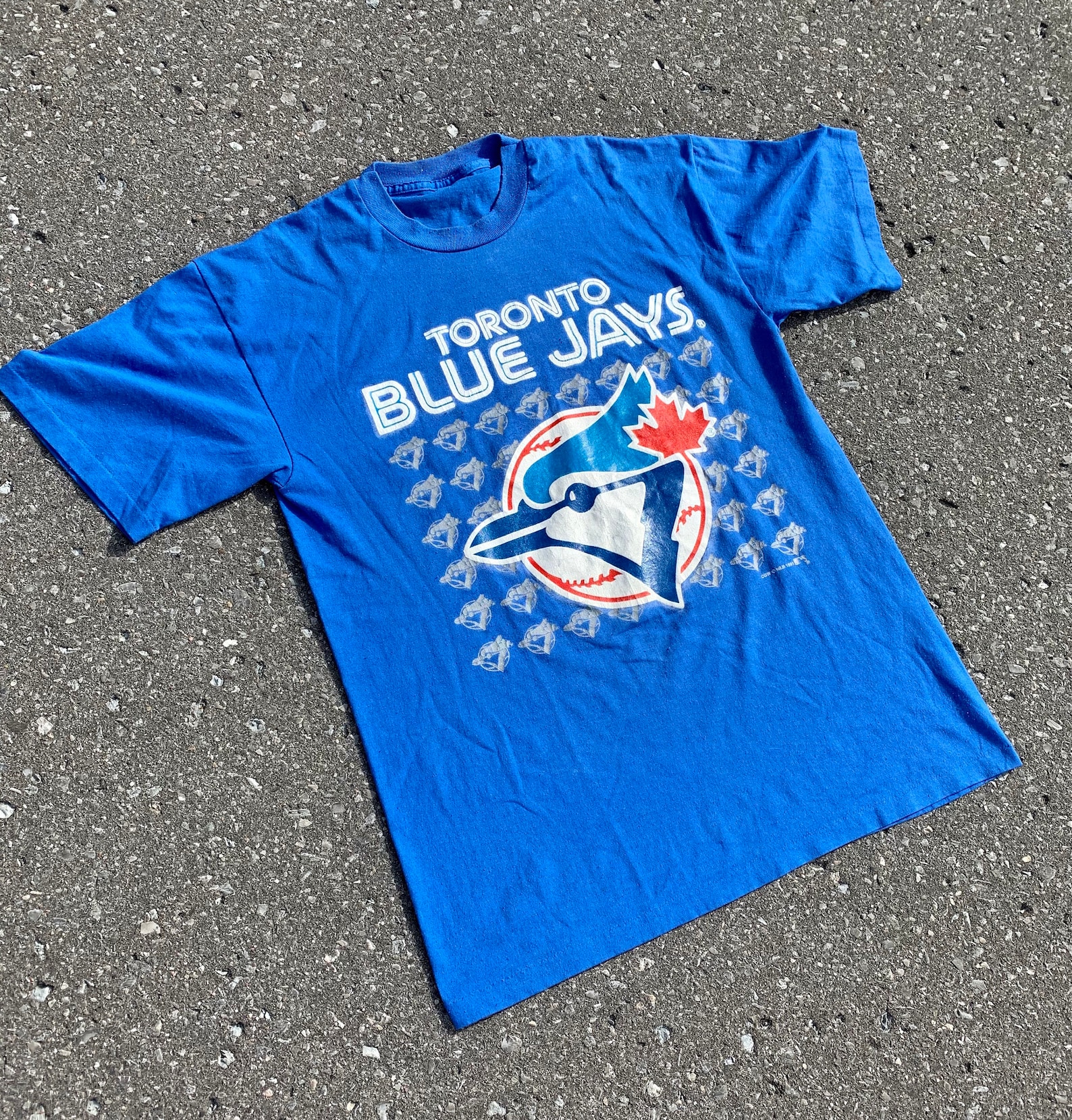 Vintage Toronto Blue Jays T Shirt rare 1991 MLB blue 90s Etsy
