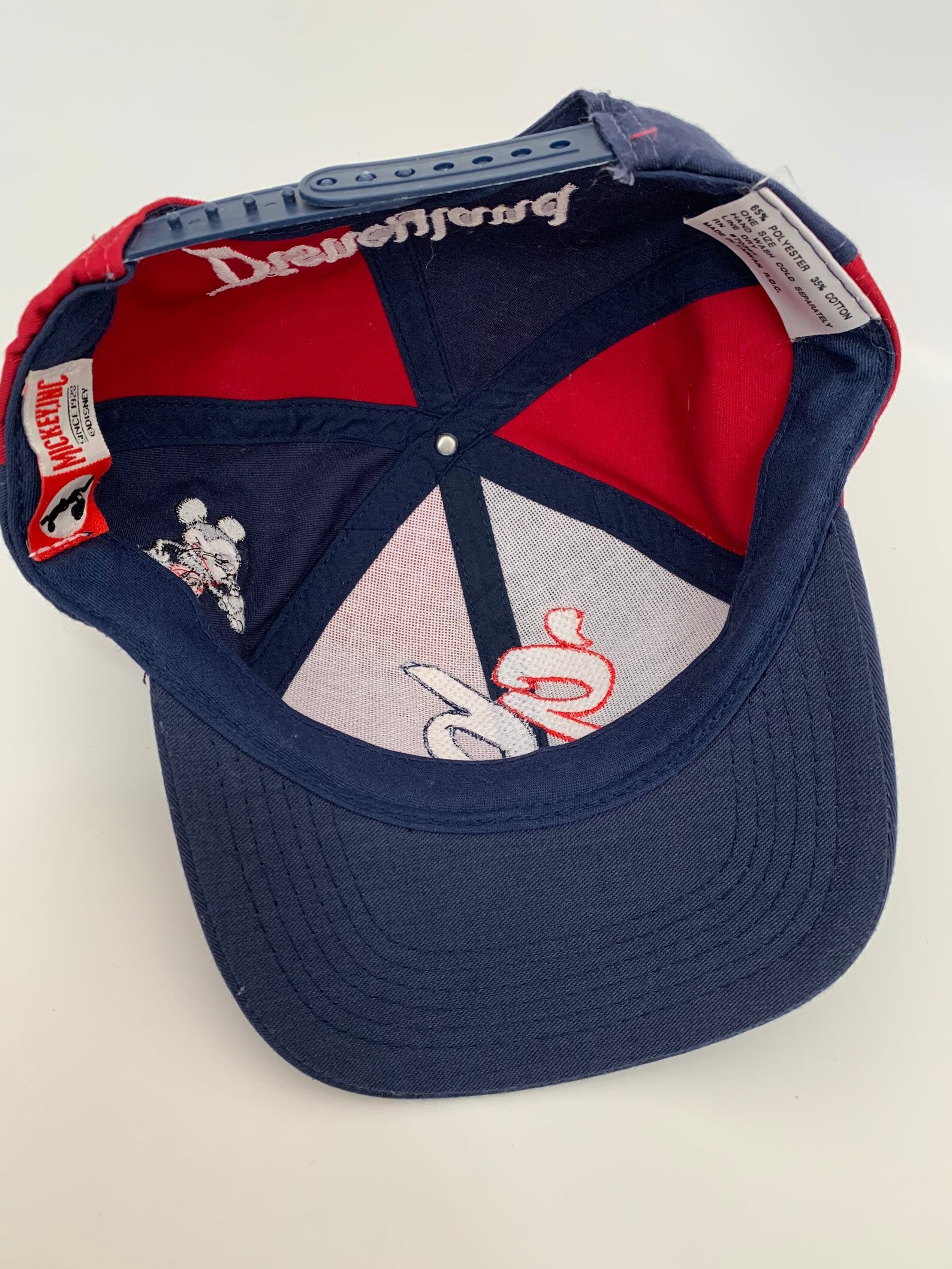 Vintage Disneyland 1996 SnapBack Hat de Mickey Inc Rare 90s Etsy