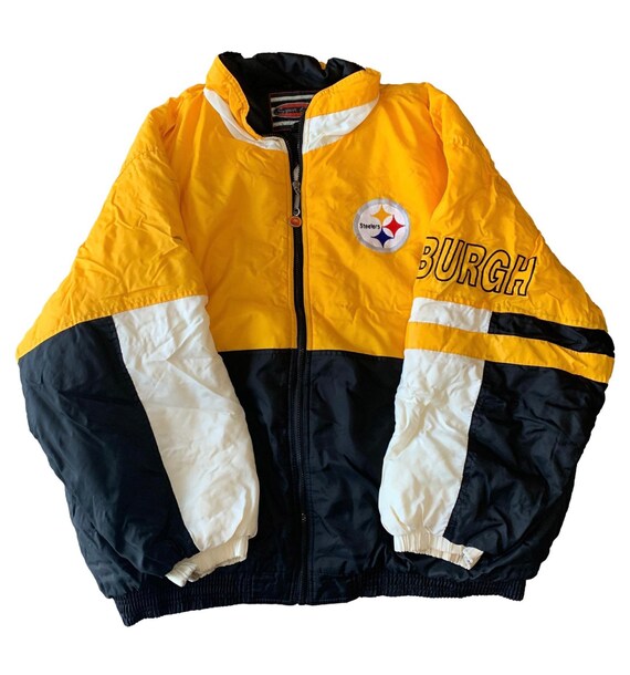 Vintage Pittsburgh Steelers Jacket By Sport One Rare Nfl 90s Vintage Pittsburgh Steelers Jacket By, Pittsburgh Steelers Men S Winter Coats