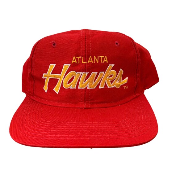 Vintage Atlanta Hawks Script Snapback 