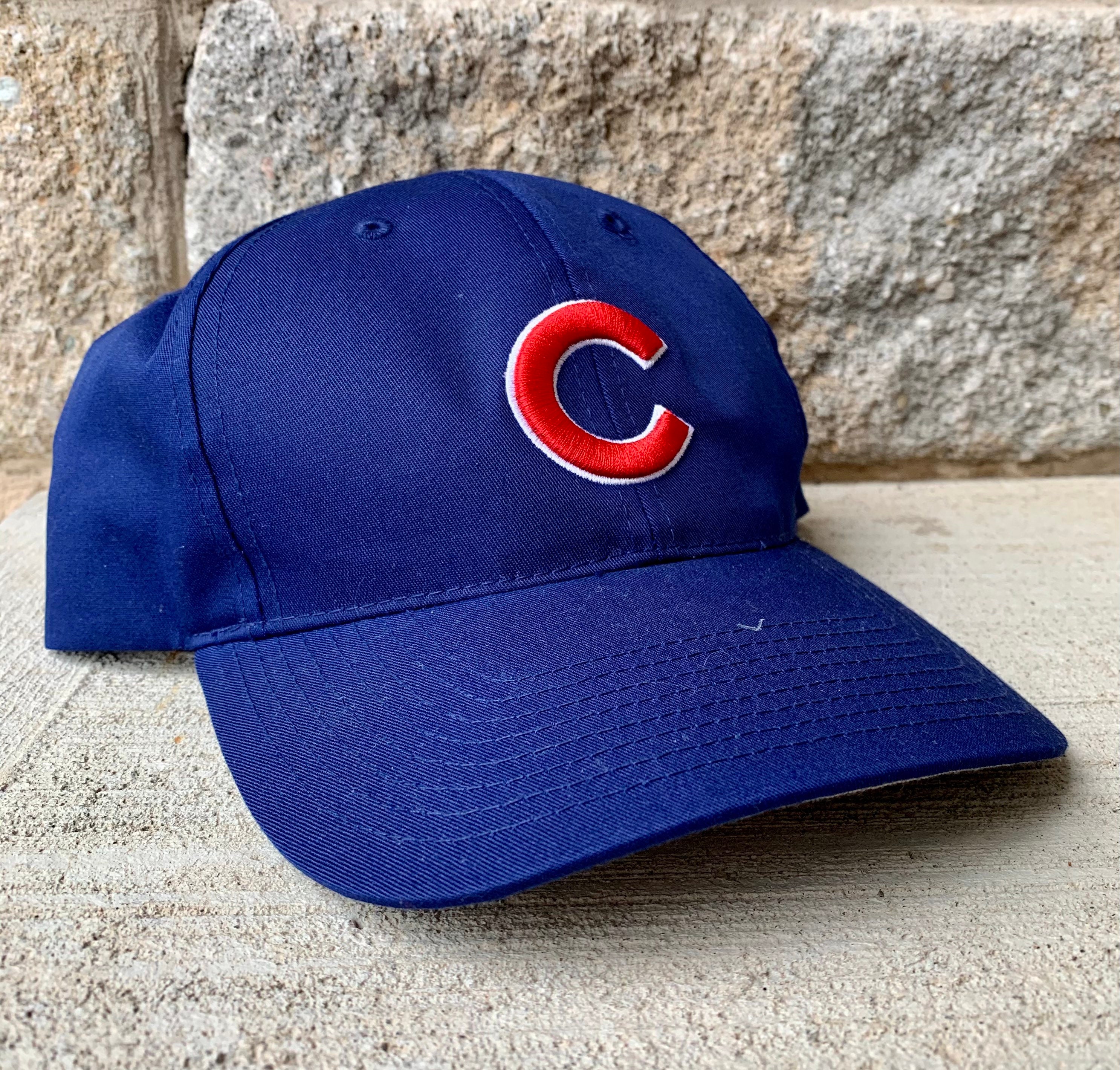 Vintage Chicago Cubs SnapBack Hat by Twins Rare 90s Blue MLB Etsy