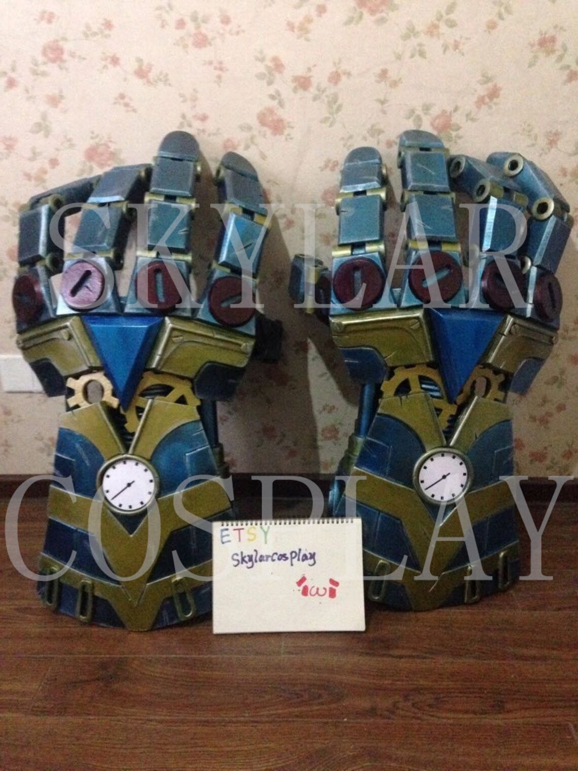 LOL League of Legends VI cosplay Weapons gauntlets Etsy