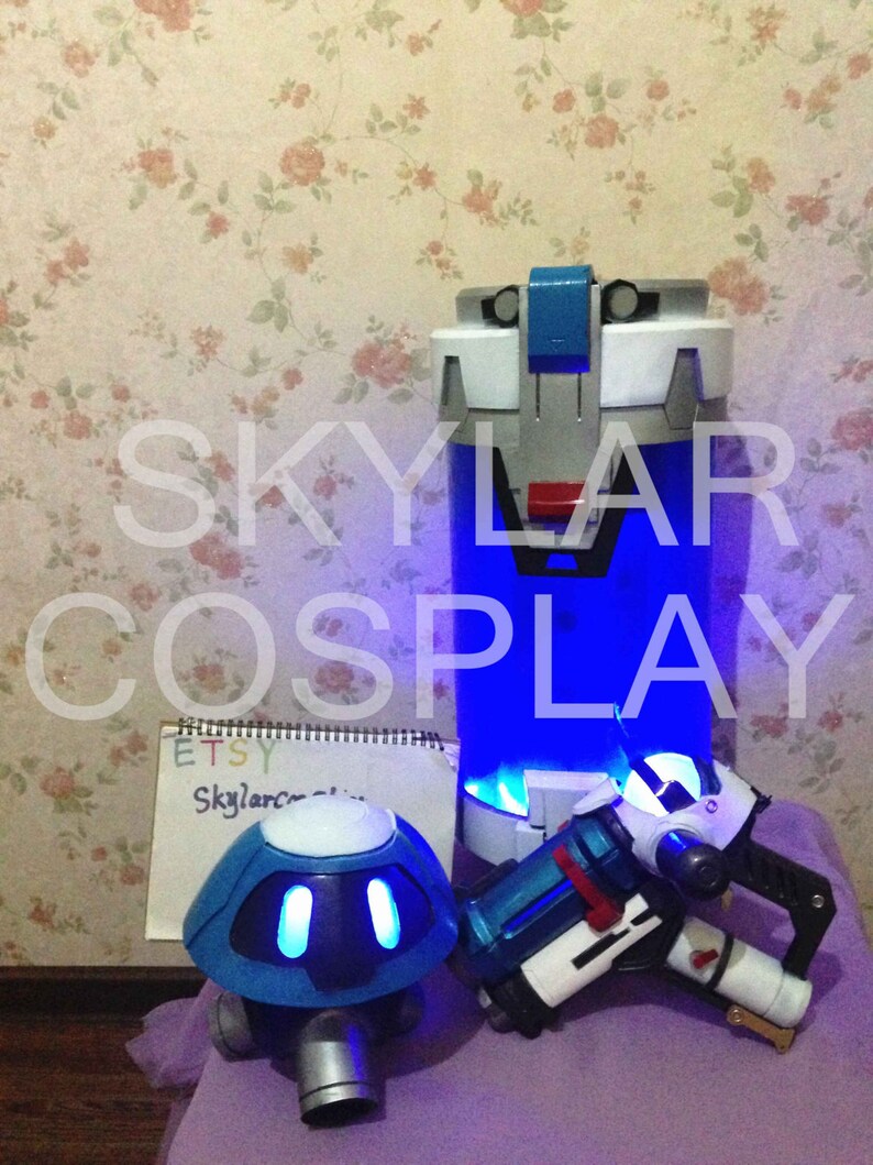 OVERWATCH OW Mei cosplay costume and prop weapon gun Etsy