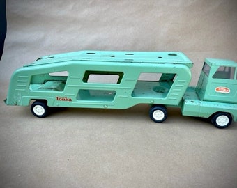 Tonka car sale hauler metal