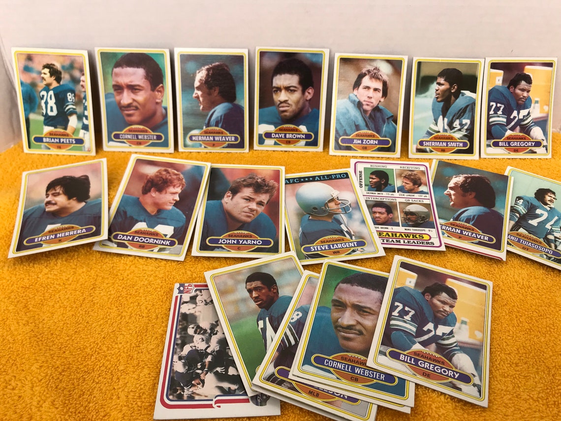 Vintage Super Sport Karte Locker Fall und Fußball-Karten | Etsy