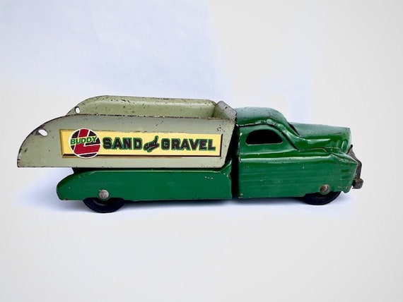 Vintage 1940's Buddy L Pressed Steel Dump Truck Sand and - Etsy