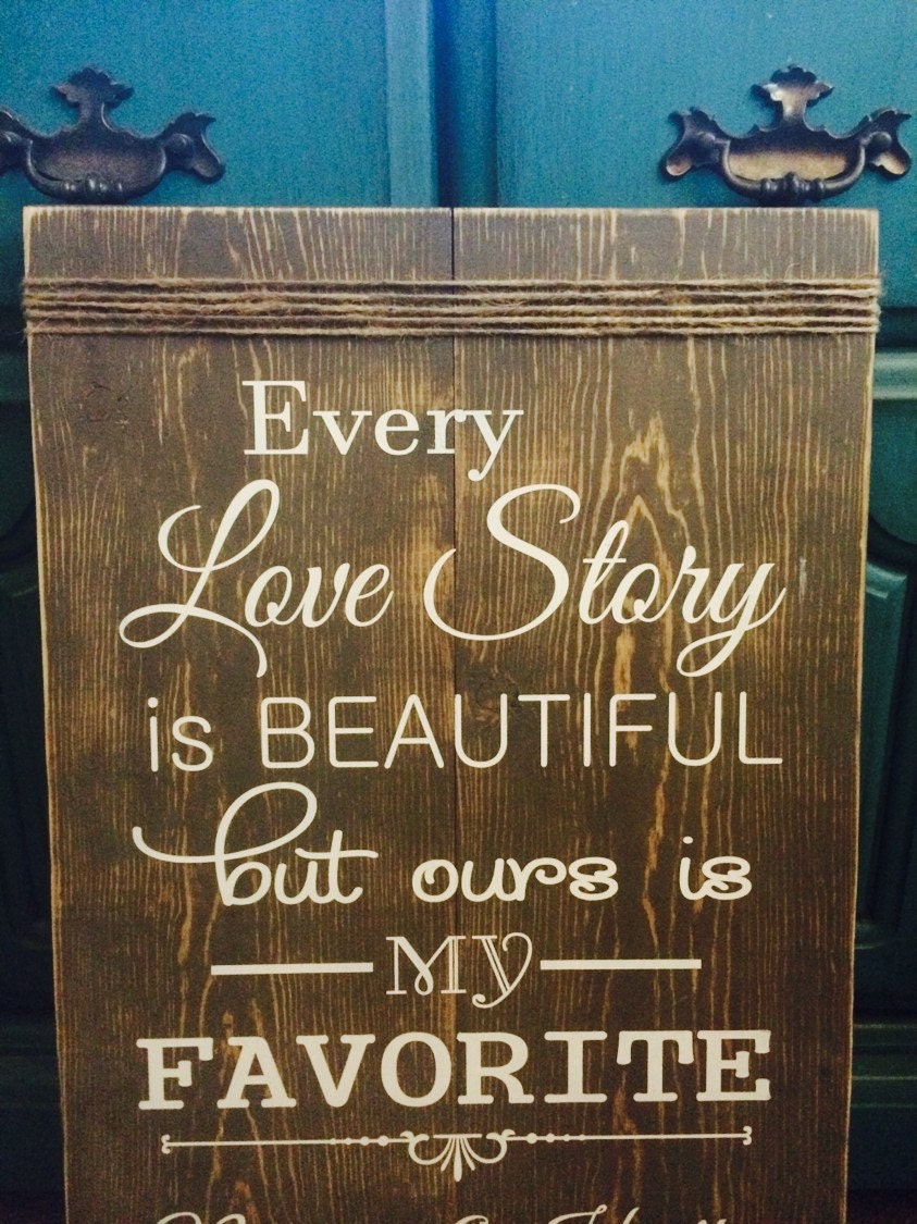 Every Love Story Framed Sign main image 0
