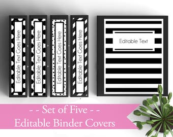 How to print binder spine labels
