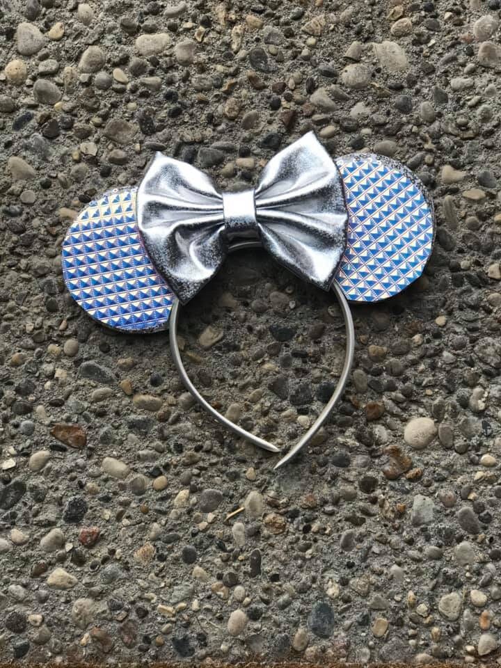 Epcot Inspired Mickey Mouse Ears Epcot Inspired Minnie Mouse Etsy