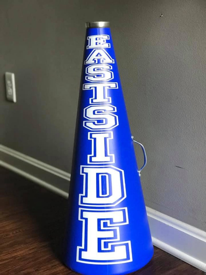Megaphone 25 Megaphone 32 Megaphone Custom Cheer Etsy