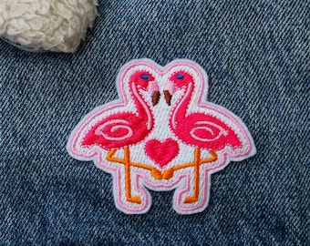 Love Flamingos Patch