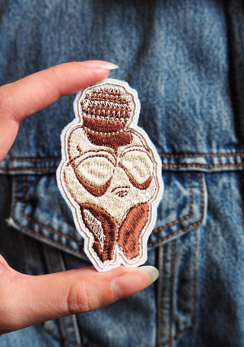 Venus of Willendorf Iron on Patch