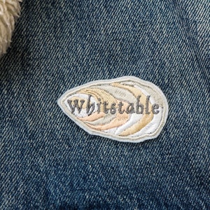 Whitstable Oyster Shell Iron on Patch image 10