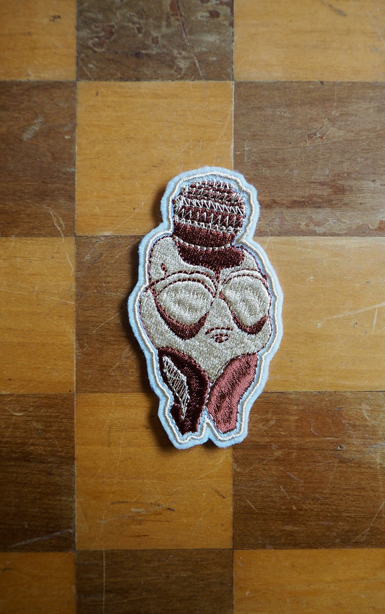 Venus of Willendorf Iron on Patch