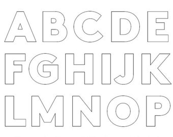 Early Writer Worksheet - Alphabet Fill-In Letters Worksheet - Instant Download