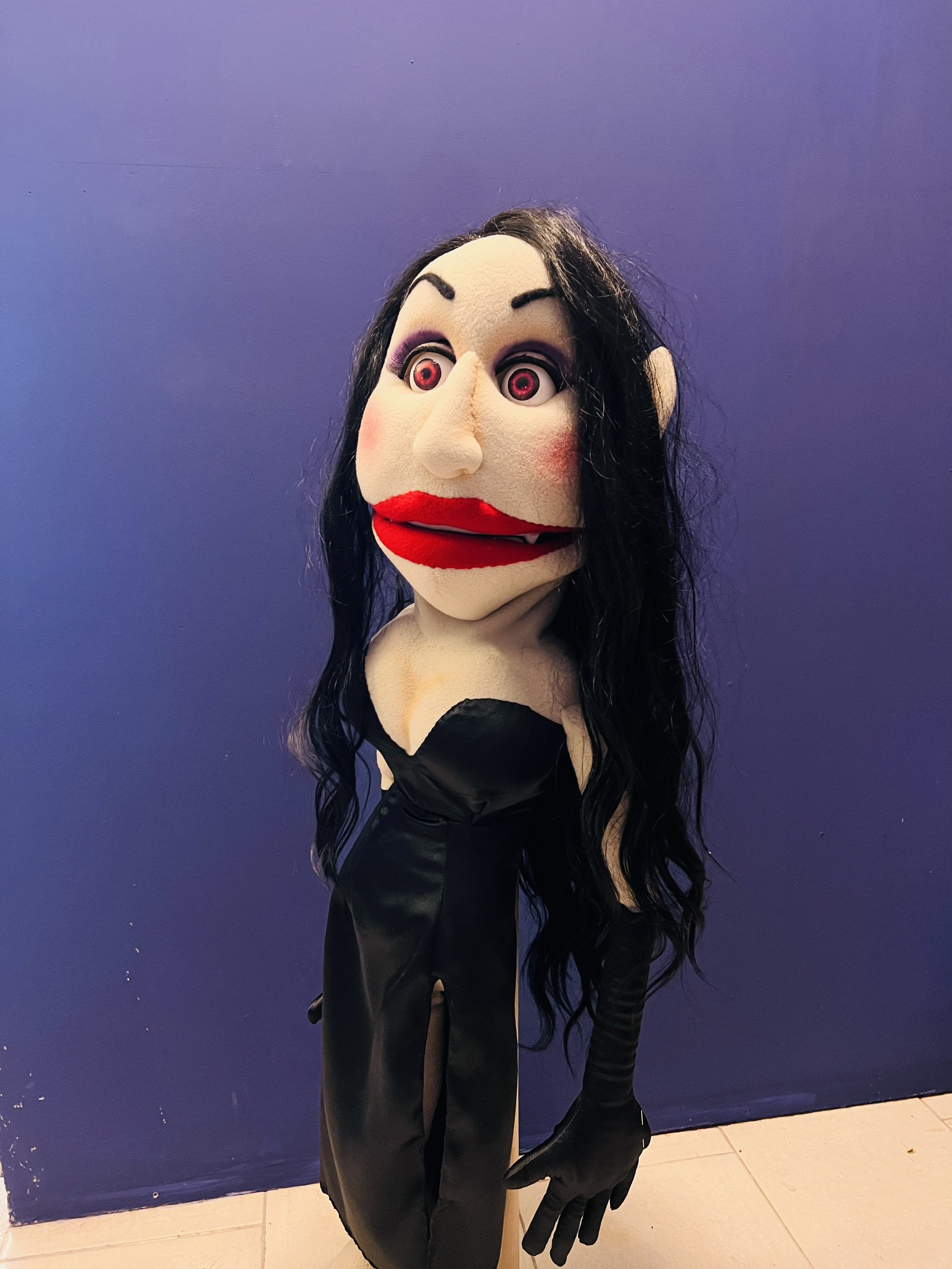 Professional Ventriloquist Puppet With Eye Blinking Mechanism Etsy