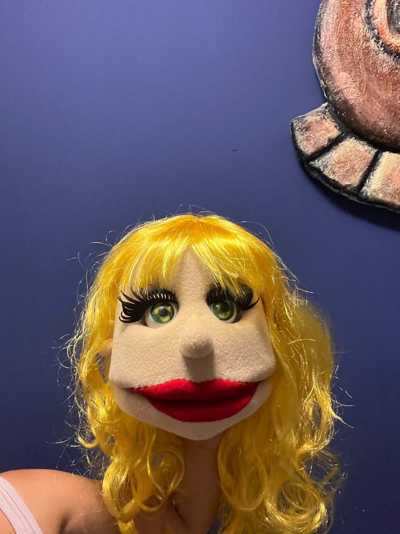 Professional Ventriloquist Puppet With Eye Blinking Mechanism Etsy