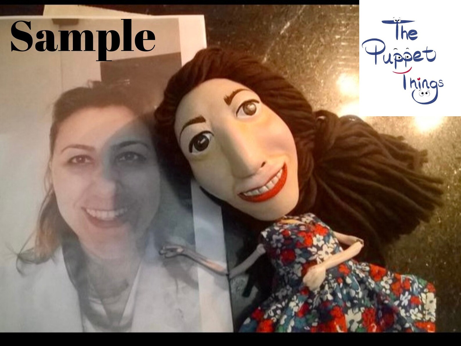 Custom Puppet Portrait Puppet Puppet Puppet Etsy
