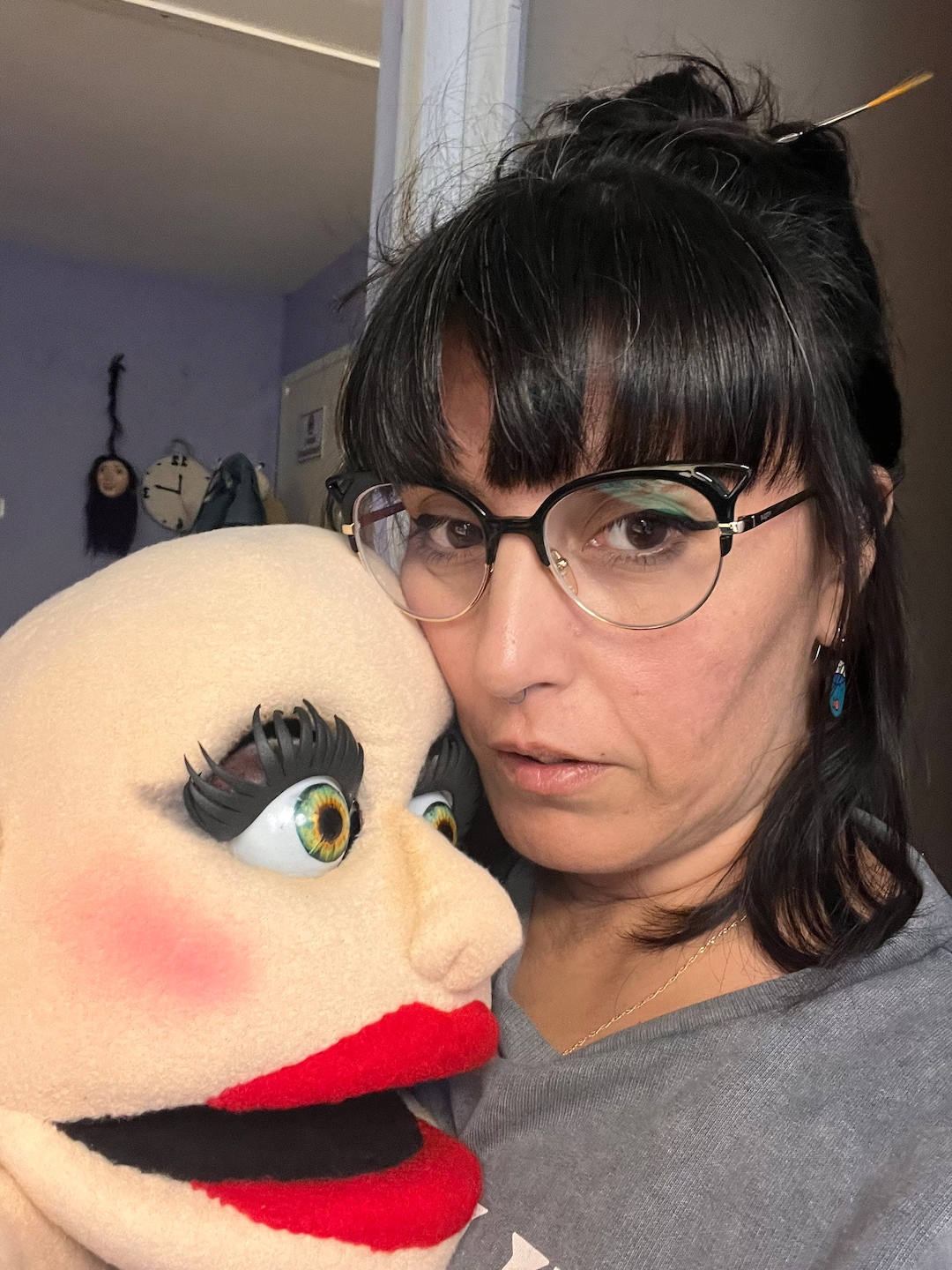 Professional Full Body Foam Puppet With Eye Blinking Mechanism Etsy