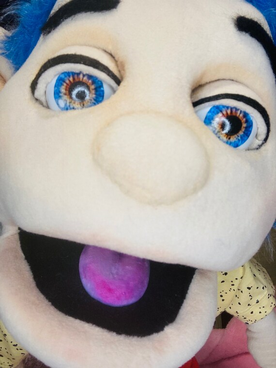 Custom Puppet Head With Eye Blinking and Mouth Mechanism Etsy