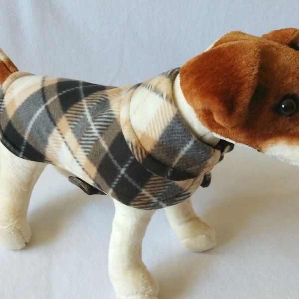 Tan Plaid Dog Collar Etsy